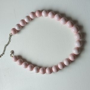 [Gift With Purchase] Pink Chunky Bead Necklace